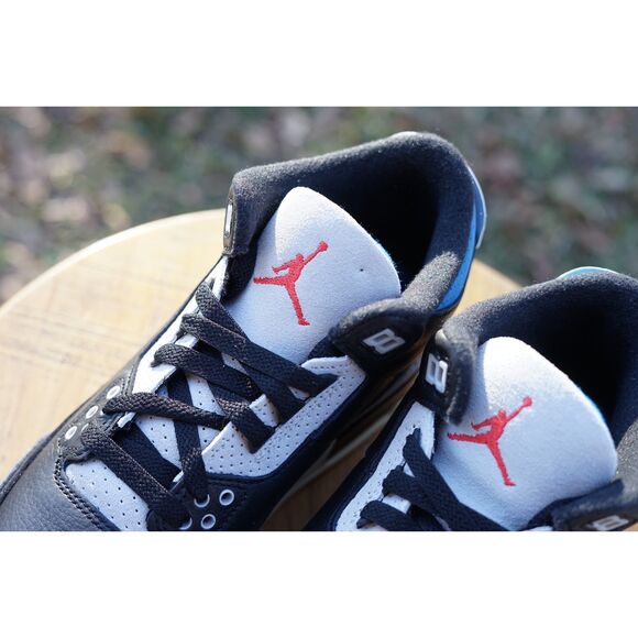Jordan 3 Rare Air Blue Black Grey 7Y NWT READ - Picture 3 of 7